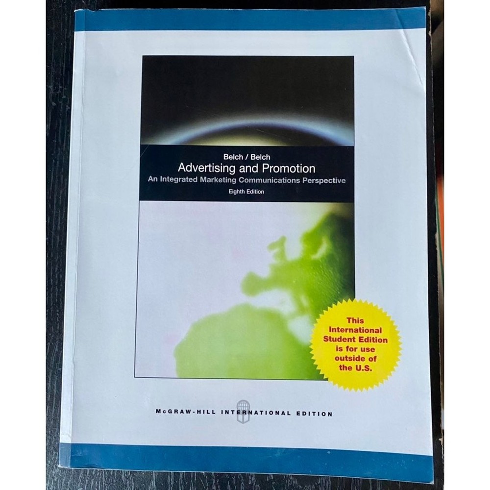 Advertising and Promotion Book